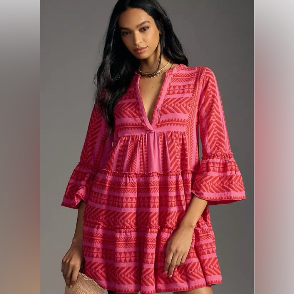 NEW Devotion Twins Embroidered Ella Tunic SHIRT